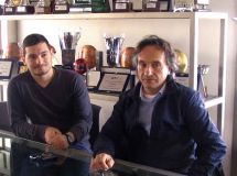 Marco Pennesi sulla destra, con Stefano Bonanno