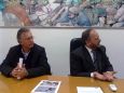 Gregori, segretario comunale del Pd e il sindaco Gaspari