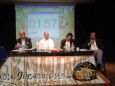Grottammare, confronto pubblico tra i candidati sindaco. Da sinistra: Sandro Mariani, Andrea Criella, Enrico Piergallini, Filippo Olivieri