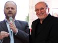 Il sindaco Giovanni Gaspari e il nostro direttore