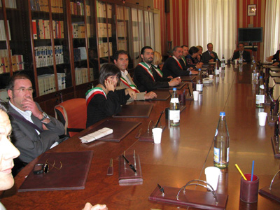 I sindaci e gli amministratori dal Prefetto di Ascoli