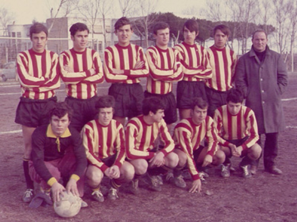 Calcio anni 70 sale