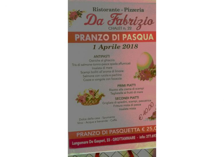 Il Ristorante Pizzeria Da Fabrizio Ti Aspetta Per Il Pranzo Di