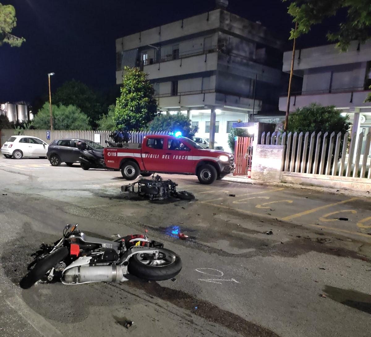 Incidente cupra marittima