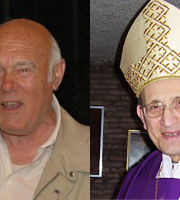 Giovanni Quondamatteo e Monsignor Giuseppe Chiaretti