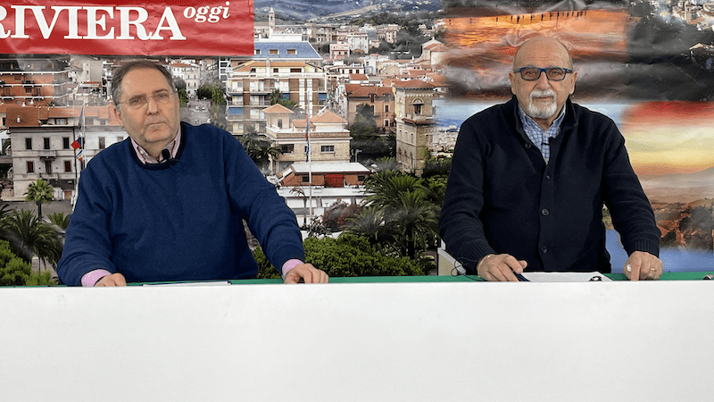 In studio Giuseppe Buscemi e Nazzareno Perotti