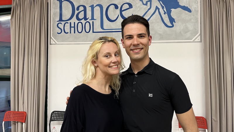 Alla scuola Danzarte di Eros e Ania