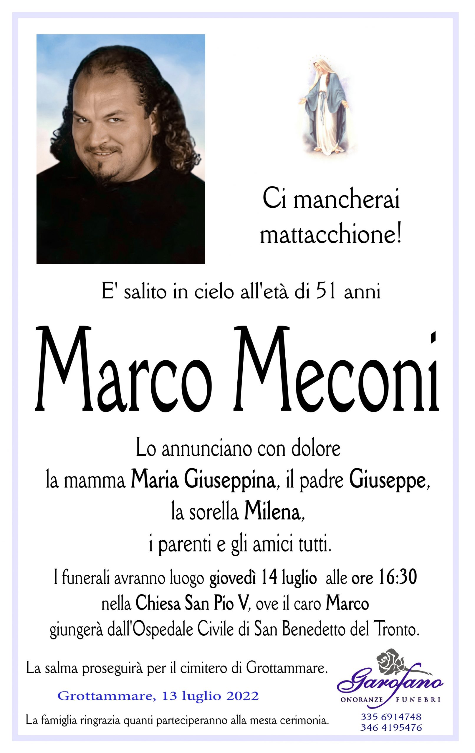 Marco Meconi Riviera Oggi