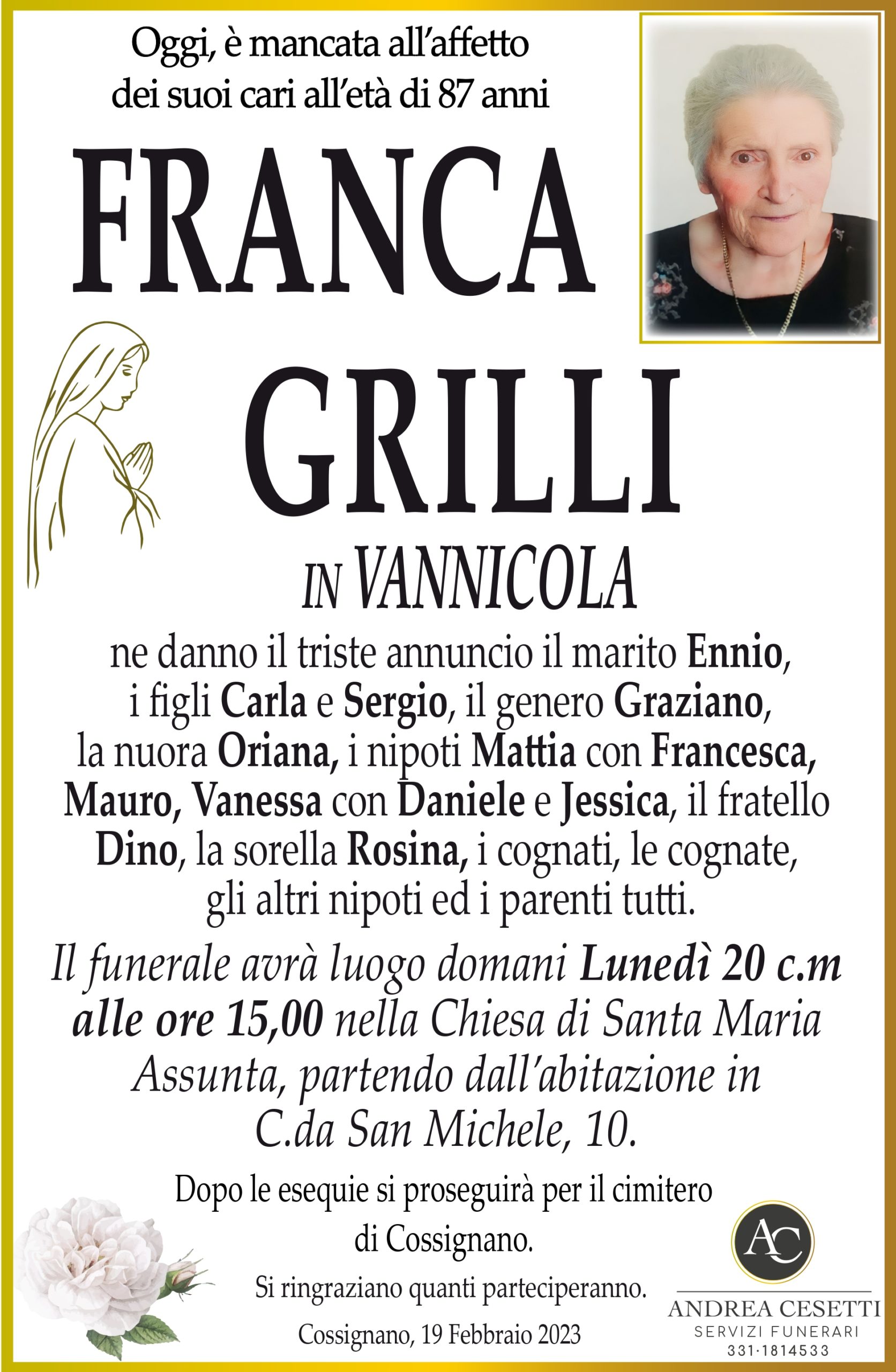 Franca Grilli - Riviera Oggi