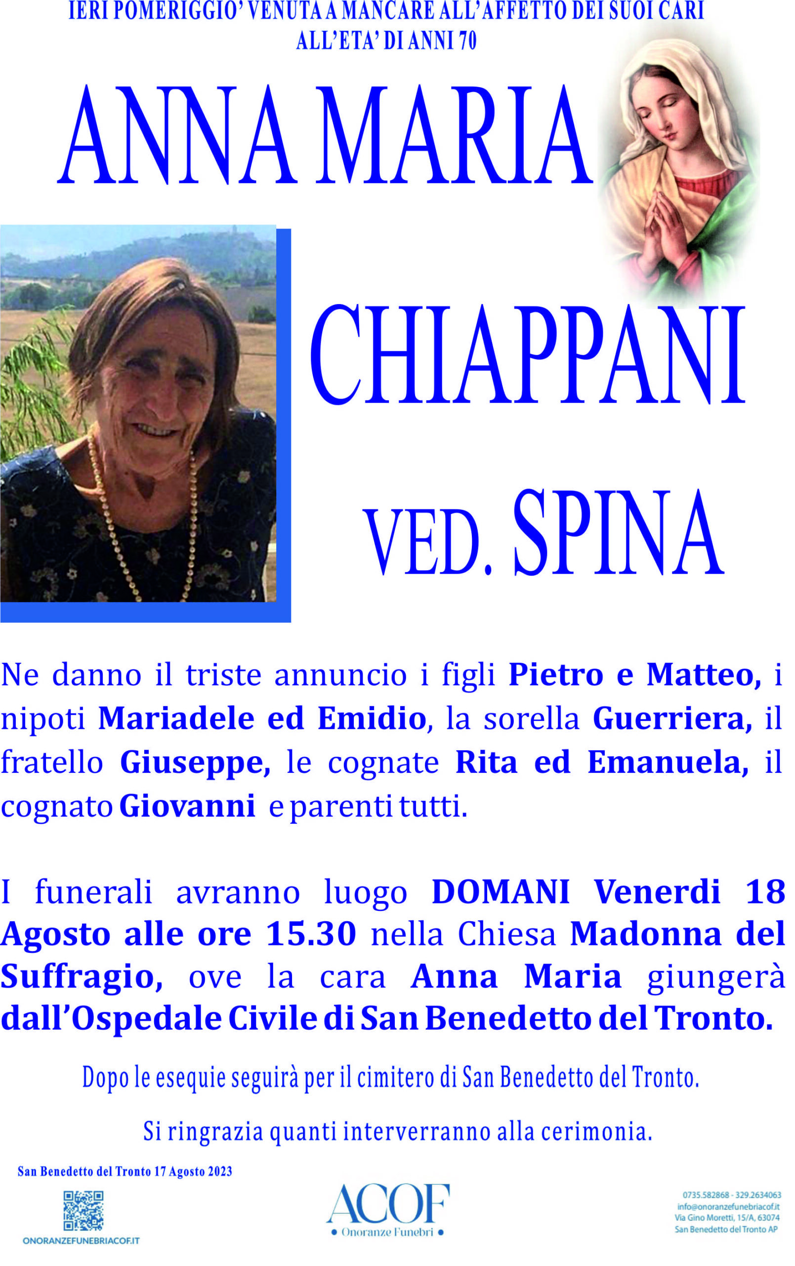 Anna Maria Chiappani