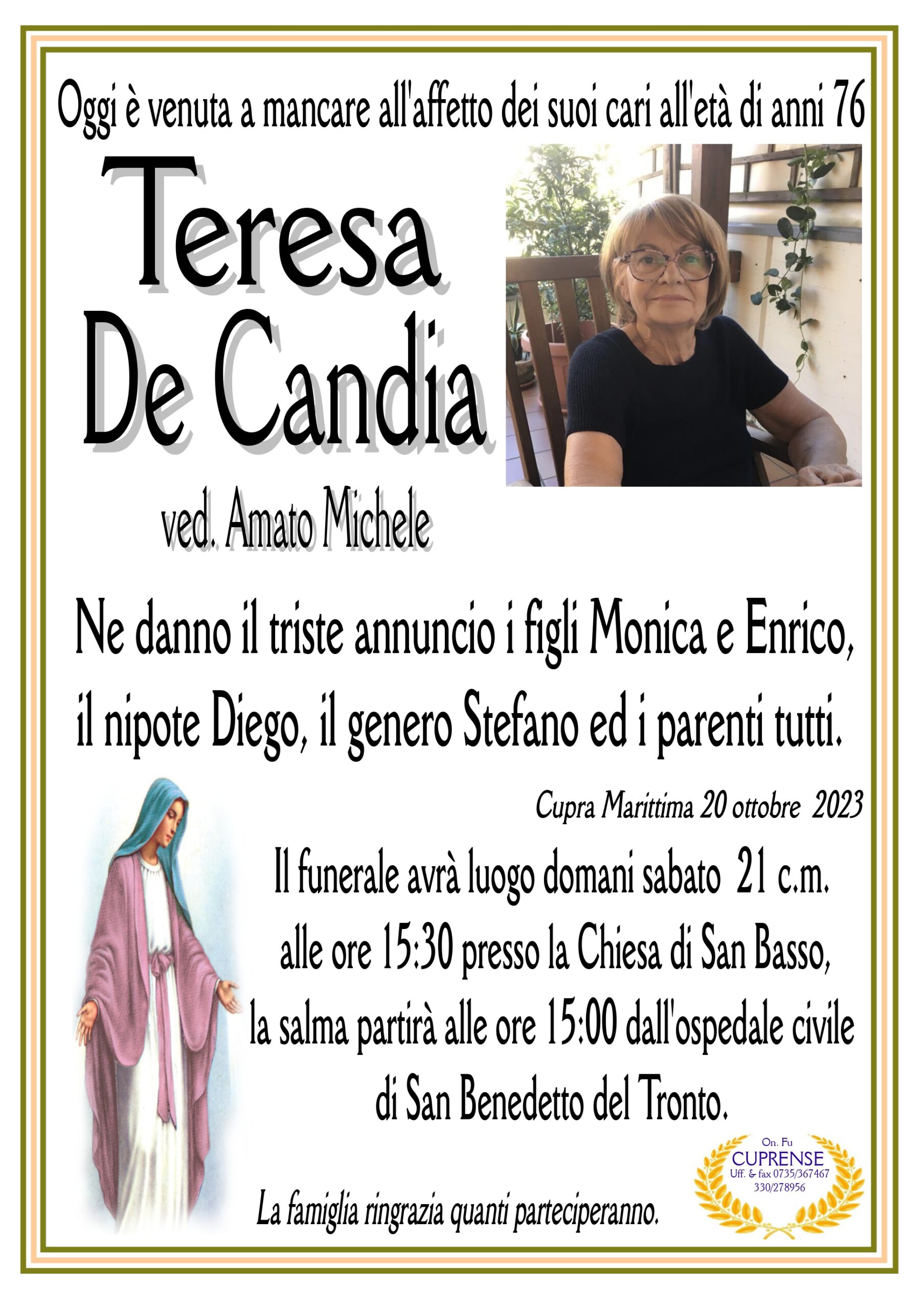 Teresa De Candia