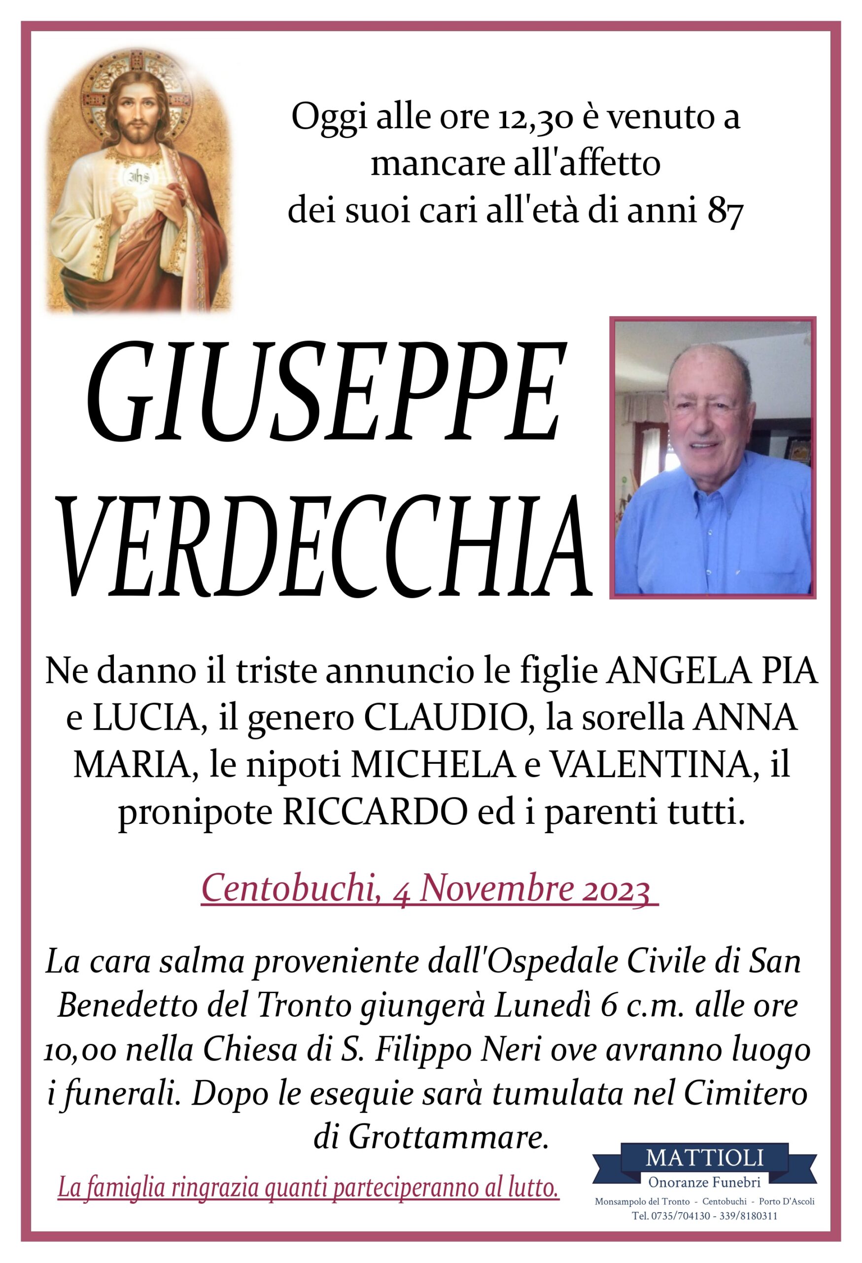 Giuseppe Verdecchia - Riviera Oggi