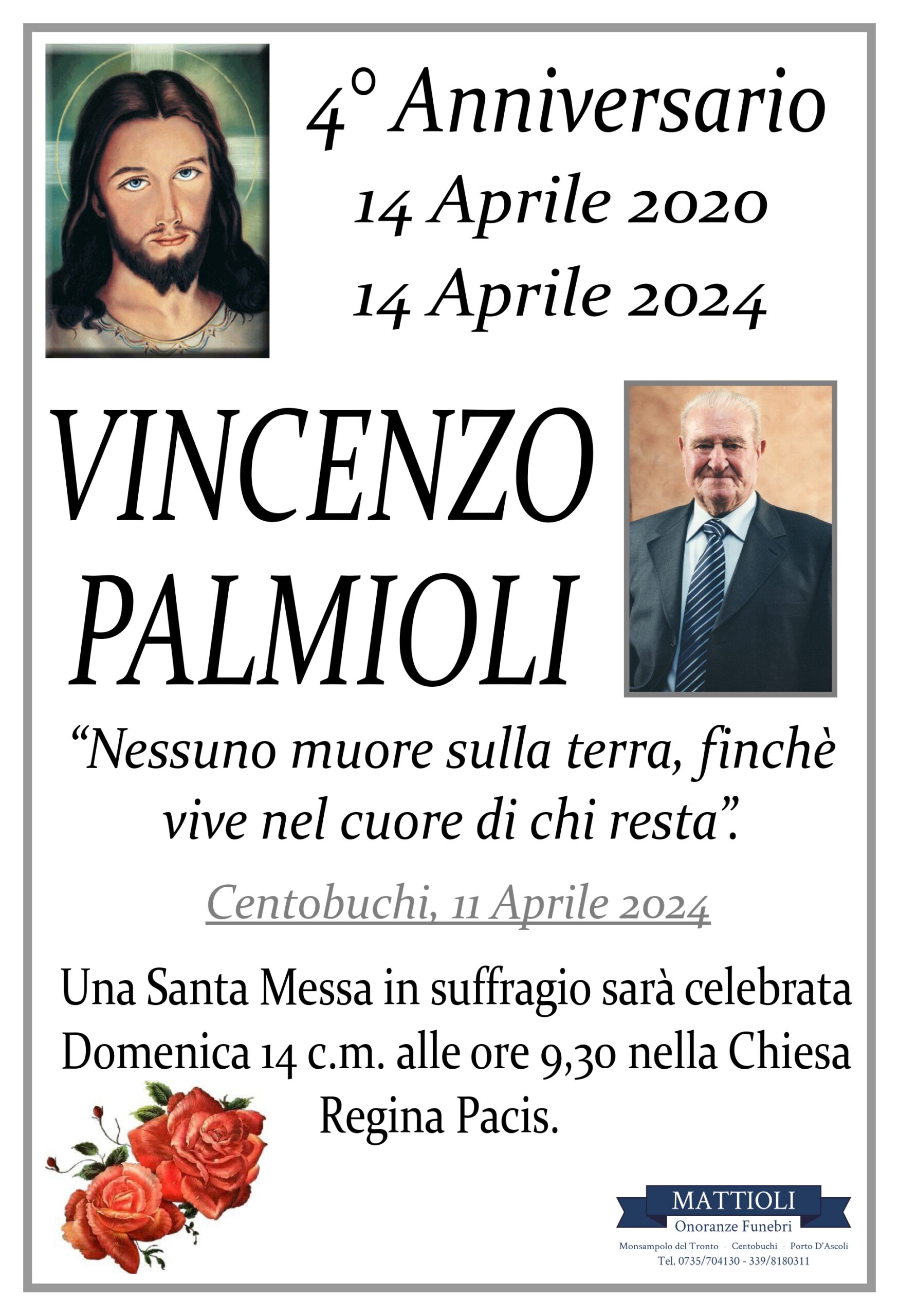 Anniversario Vincenzo Palmioli