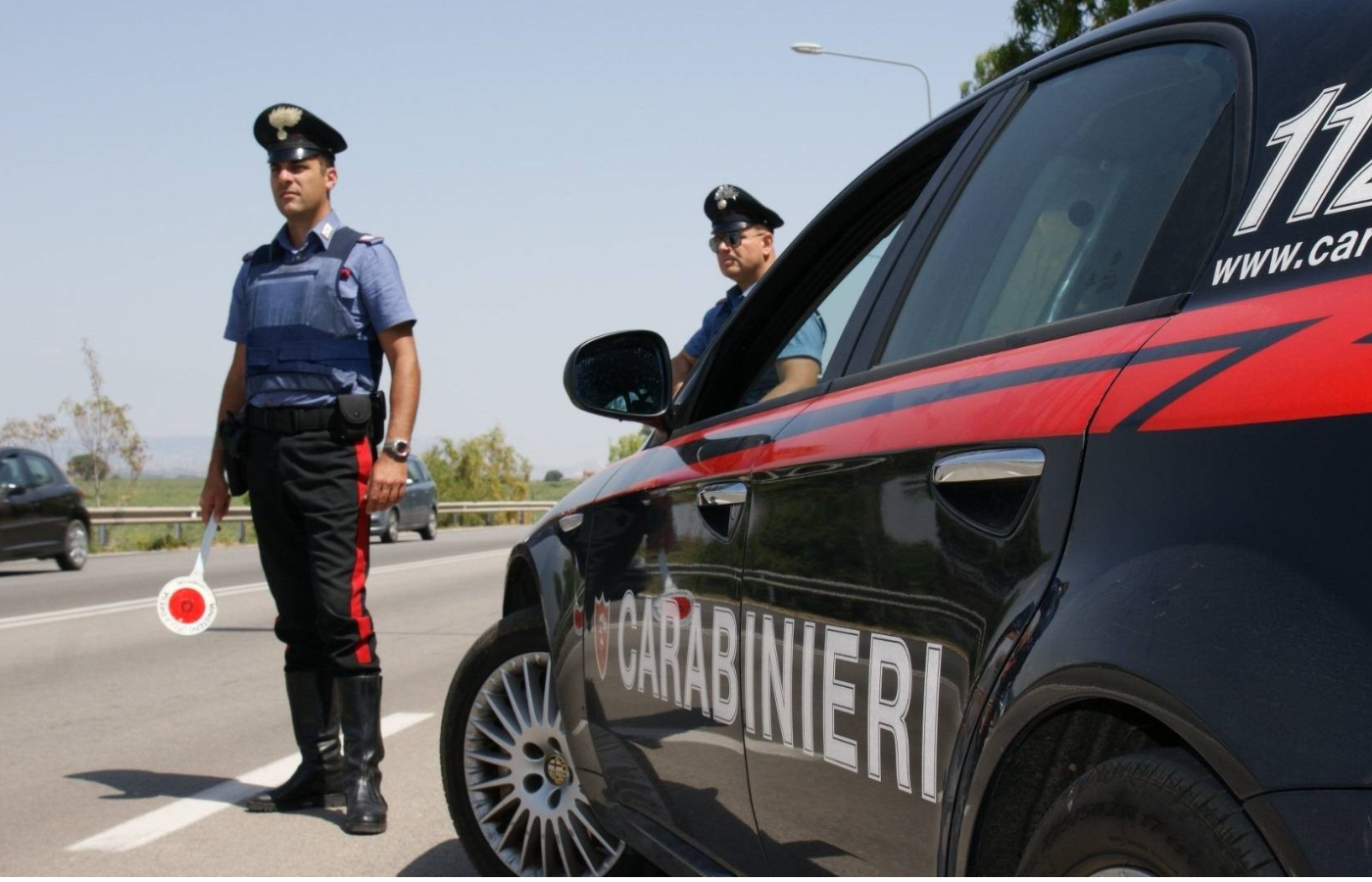 Carabinieri in attività di controllo