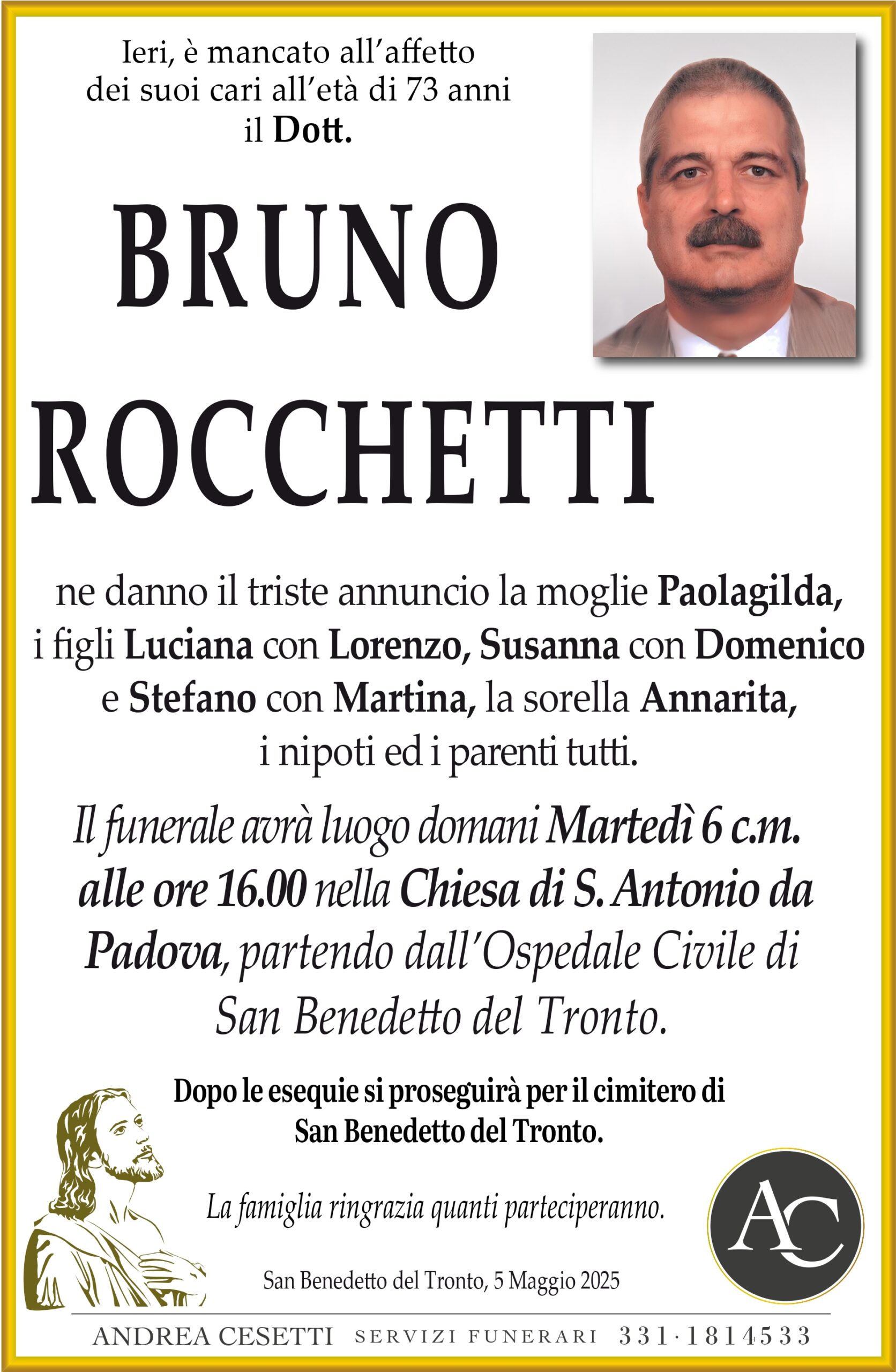 Bruno Rocchetti - Riviera Oggi