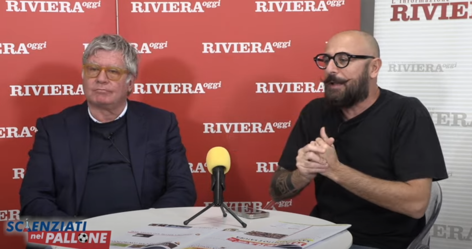 Samb-Ravenna 0-1. Ospiti Leo Bollettini e Luigi Maria Perotti